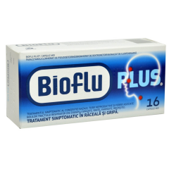 Bioflu Plus, 16 capsule